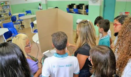 Em parceria com o TRE-RO, estudantes do SESI Escola participarão de eleição de líderes de classe