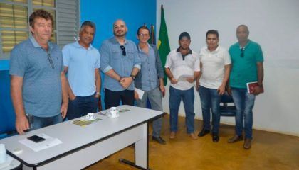 Prefeito do Vale do Anari recebe secretário regional do Governo