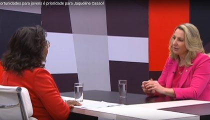 Oportunidades para jovens é prioridade para Jaqueline Cassol
