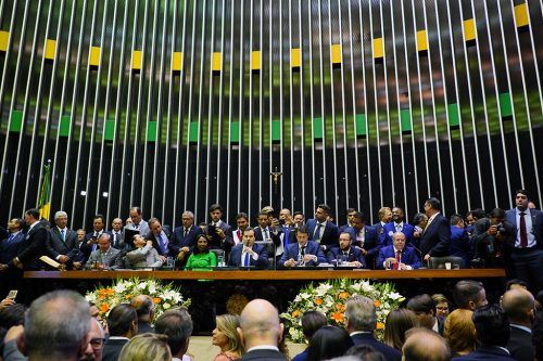 Deputados tomam posse e se preparam para eleger a nova Mesa da Câmara - noticias - progressistas rondonia