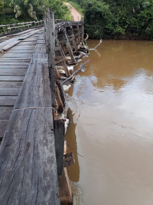 Jaqueline Cassol cobra providências urgentes para ponte sobre o rio Pimenta - jaqueline-cassol - progressistas rondonia