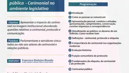 Inédita em Rondônia, oficina gratuita do Senado Federal vai capacitar servidores do Legislativo