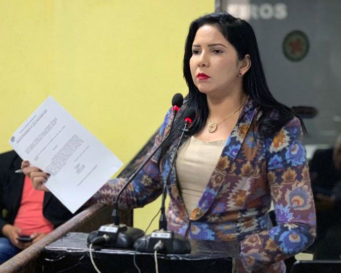 Vereadora Cristiane Lopes cobra reforço na sinalização de várias ruas da cidade - progressistas - progressistas rondonia