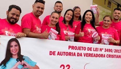 Cristiane Lopes intensifica campanha do mês Outubro Rosa na Capital