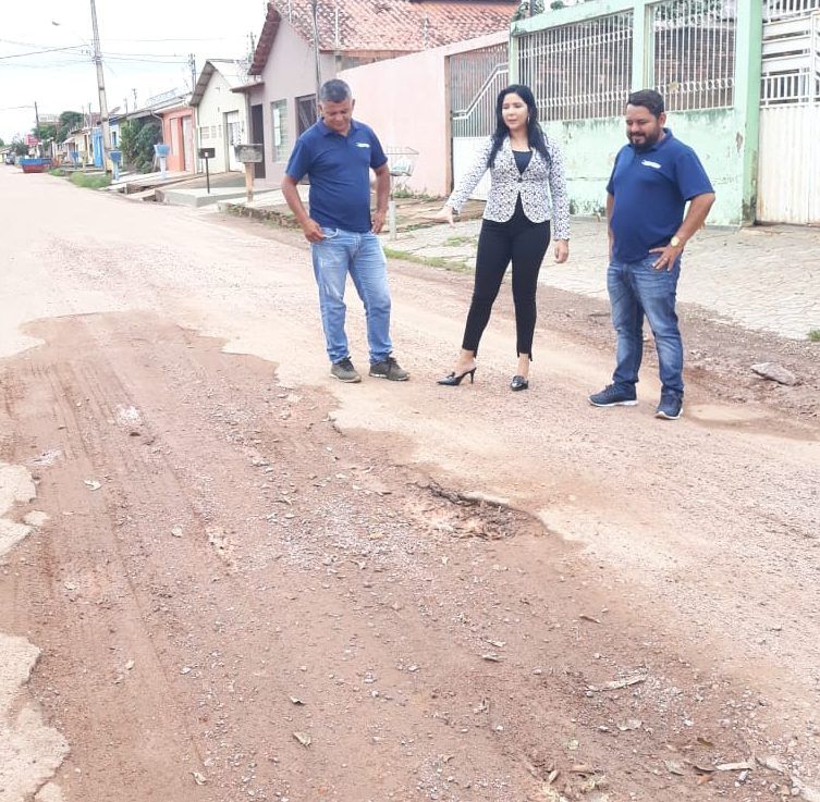 Vereadora Cristiane Lopes tem pedido atendido na rua Daniela, bairro Três Marias - progressistas - progressistas rondonia