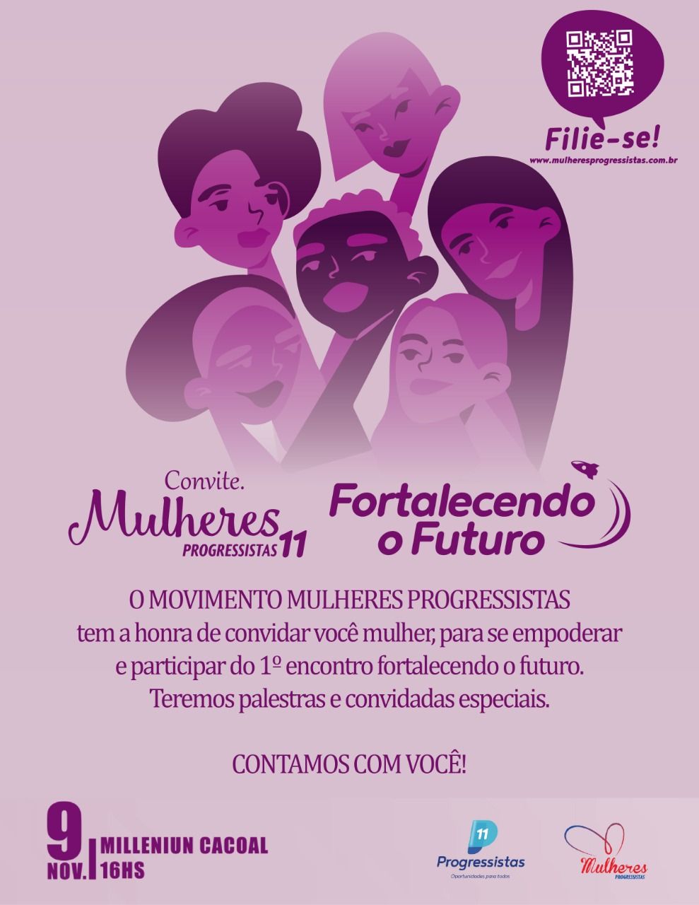 Progressistas realizam grande evento para filiação de mulheres em Rondônia - progressistas - progressistas rondonia