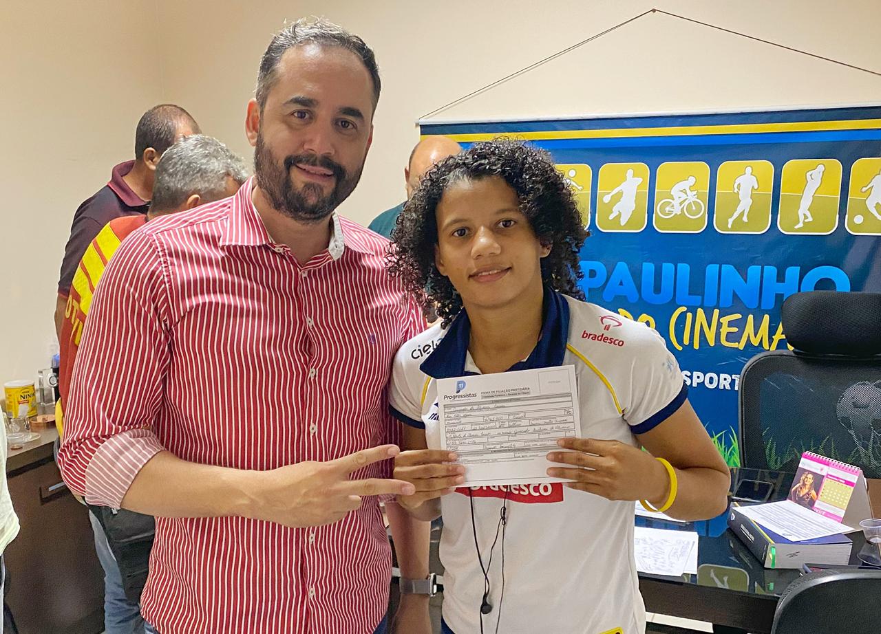 Judoca Amanda Arraes se filia ao Progressistas e lança sua pré-candidatura como vereadora em Cacoal - noticias - progressistas rondonia