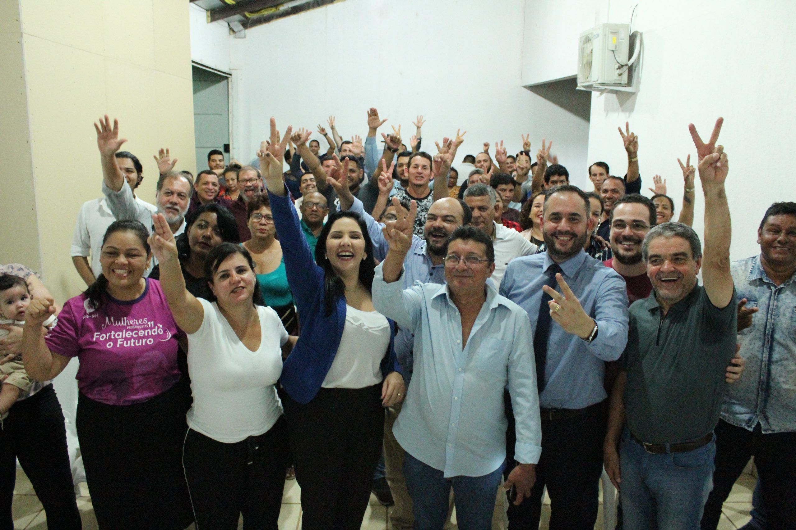 Progressistas reúne lideranças para anúncio da pré-candidatura de Cristiane Lopes à prefeitura de Porto Velho - eleicoes - progressistas rondonia
