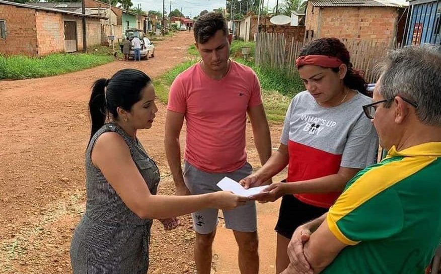 Vereadora Cristiane Lopes volta a cobrar melhorias para a rua Ivan Marrocos - noticias - progressistas rondonia