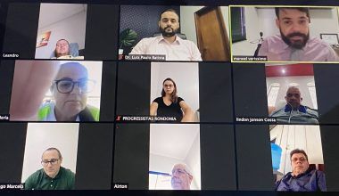 Presidentes do PP no Cone Sul de Rondônia participam de reunião por videoconferência
