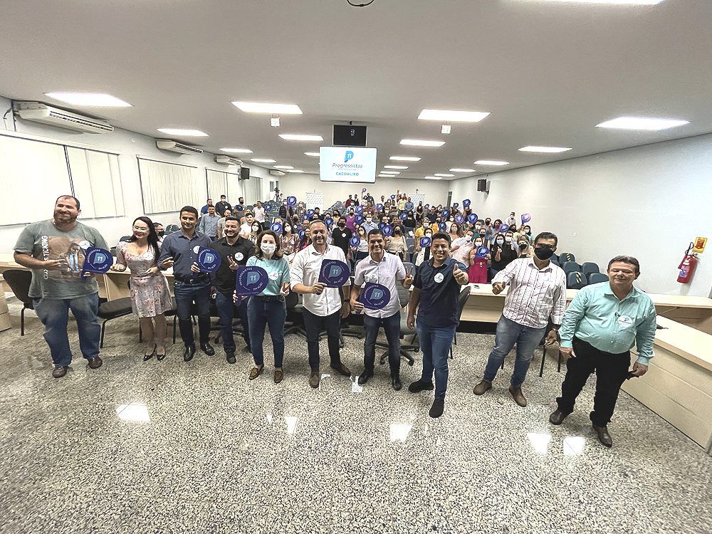 Movimento partidário Progressistas em Ação reúne dezenas de pessoas em Cacoal/RO