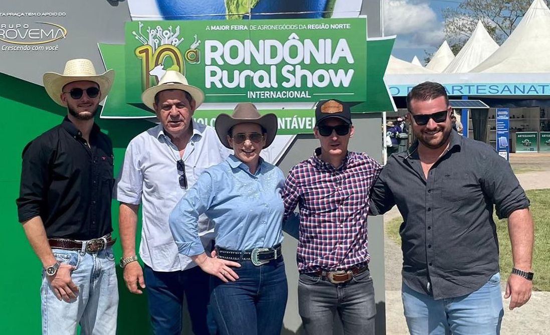 Jaqueline Cassol marca presença na Rondônia Rural Show e parabeniza o governador Marcos Rocha pelo sucesso do evento - noticias - progressistas rondonia